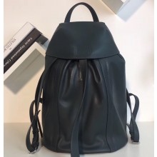 Loewe Nappa Calf Rucksack Small Backpack Bag Dark Green