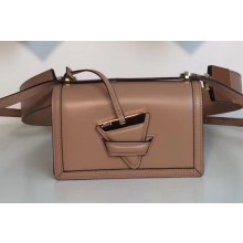 Loewe Boxcalf Barcelona Small Bag Nude with Two Shoulder Strap