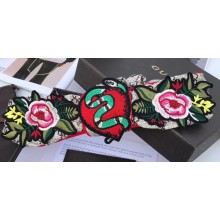 Gucci Snake And Flower Headband