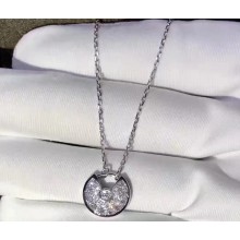 Cartier Real 18k amulette de necklace XS model with Diamonds