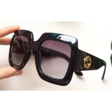 Gucci Square-Frame Acetate Sunglasses 01