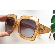 Gucci Square-Frame Acetate Sunglasses 02