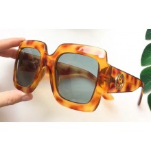 Gucci Square-Frame Acetate Sunglasses 04