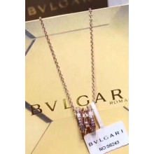 Bvlgari Necklace 01 Pink Gold/White Gold/Silver 2018
