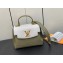 Louis Vuitton LockMe Ever Mini Bag White/Green 2023
