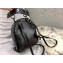 Valentino Rockstud Spike Textured Lambskin Mini Backpack Black 2018