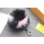 Fendi AB Charm C Black And Pink Fur 2017