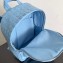 Bottega Veneta Small Intrecciato leather Backpack Bag Sky Blue 2023