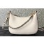 Valentino Small Rockstud Hobo bag in Grainy Calfskin 0313 White 2023