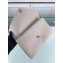 Chanel Chevron Envelope Flap Clutch Bag Creamy
