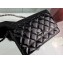 Chanel Wallet On Chain WOC Bag in Patent Leather Black/Silver