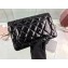 Chanel Wallet On Chain WOC Bag in Patent Leather Black/Gold