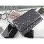 Chanel Wallet On Chain WOC Bag in Patent Leather Gray/Silver