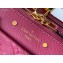 Louis Vuitton Monogram Empreinte Leather Speedy Bandouliere 20 Bag Fuchsia