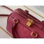 Louis Vuitton Monogram Empreinte Leather Speedy Bandouliere 20 Bag Fuchsia