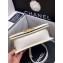 Chanel Original Quality Small Le Boy Bag In Grained Leather White With Gold Hardware