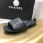 Chanel Logo Mules Slipper Sandals Black 2020
