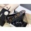 Chanel Chain Logo Handle Gabrielle Medium Hobo Bag AS1582 Black 2020