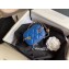Chanel Pearl on Chain Small Classic Box with Chain Bag AP1447 Blue 2020