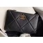 Chanel 19 Lambskin Small Pouch Bag AP1059 Black 2020