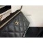 Chanel Grained Calfskin Small Vanity with Classic Chain Bag AP1341 Black 2020