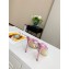 Gianvito Rossi Heel 10.5cm PVC Elle Mules Iridescent Pink 2020
