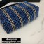 Alexander Wang Wangloc Medium Pouch Bag With Crystal Rhinestone Chain Mesh Blue/Silver