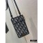 Dior Oblique 30 Montaigne Long Wallet with Strap 2020
