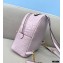 Fendi Leather FF Mini Backpack Bag Light Pink 2021