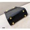 Fendi Leather Mini Sunshine Shopper Bag Black 2021