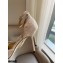 Jimmy Choo Heel 8.5cm TALIKA Pumps Suede Nude with Ankel Strap and Crystal Chain 2021