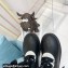 Dior Calfskin and Cotton Diorland Lace-Up Boots Black/White 2021