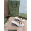 Gucci Heel 7.5cm Double G Slide Sandals 674839 White 2022