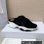 Dior D-Wander Open-back Sneakers Technical Fabric Black 2022