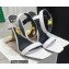 Balmain Heel 10.5cm Leather Ultima Sandals White 2022