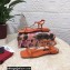 Dolce & Gabbana Nappa leather DG sandals Orange 2022