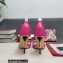 Dolce & Gabbana DG Logo Heel 10.5cm Chain sandals Fuchsia 2022