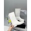 Chanel CC Logo Rain Boots White 2022