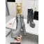 Saint Laurent Heel 14.5cm Platform 4.5cm Cherry Lace-up Booties Smooth Leather Gray 2022