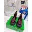 Bottega Veneta Swell Brushed Leather Cropped Chelsea Boots Burgundy 2022
