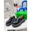 Bottega Veneta Brushed leather swell loafers Black 2022