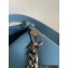 Bvlgari Serpenti Cabochon Crossbody Bag 18cm with Detachable Shoulder Strap Blue