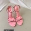 Alexander Wang Heel 10.5cm DAHLIA Sandals In CRYSTAL Pink 2023
