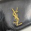 Saint Laurent kate small reversible chain bag in crocodile-embossed leather 721250 Black