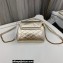 Saint Laurent mini nolita bag in lambskin 672738 Gold