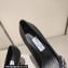 Jimmy Choo Heel 8.5cm Romy Nappa Leather Pumps Black with Jimmy Choo Bow 2023