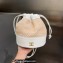 Cheap Sale Chanel Raffia and Leather Bucket Bag White 2023