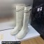 Dior D-Racer Boots in Calfskin White 2023