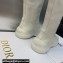 Dior D-Racer Boots in Calfskin White 2023