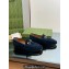 Gucci Horsebit with crystals Jordaan loafers 759918 Suede Dark Blue 2023
